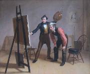 William Sidney Mount The Painters Triumph oil